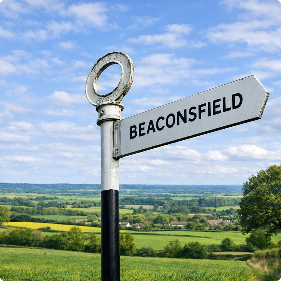 Beaconsfield landscape sign